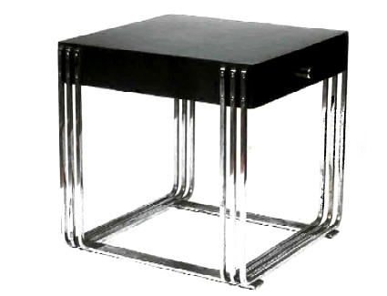 Rohde Chrome and Bakelite Table